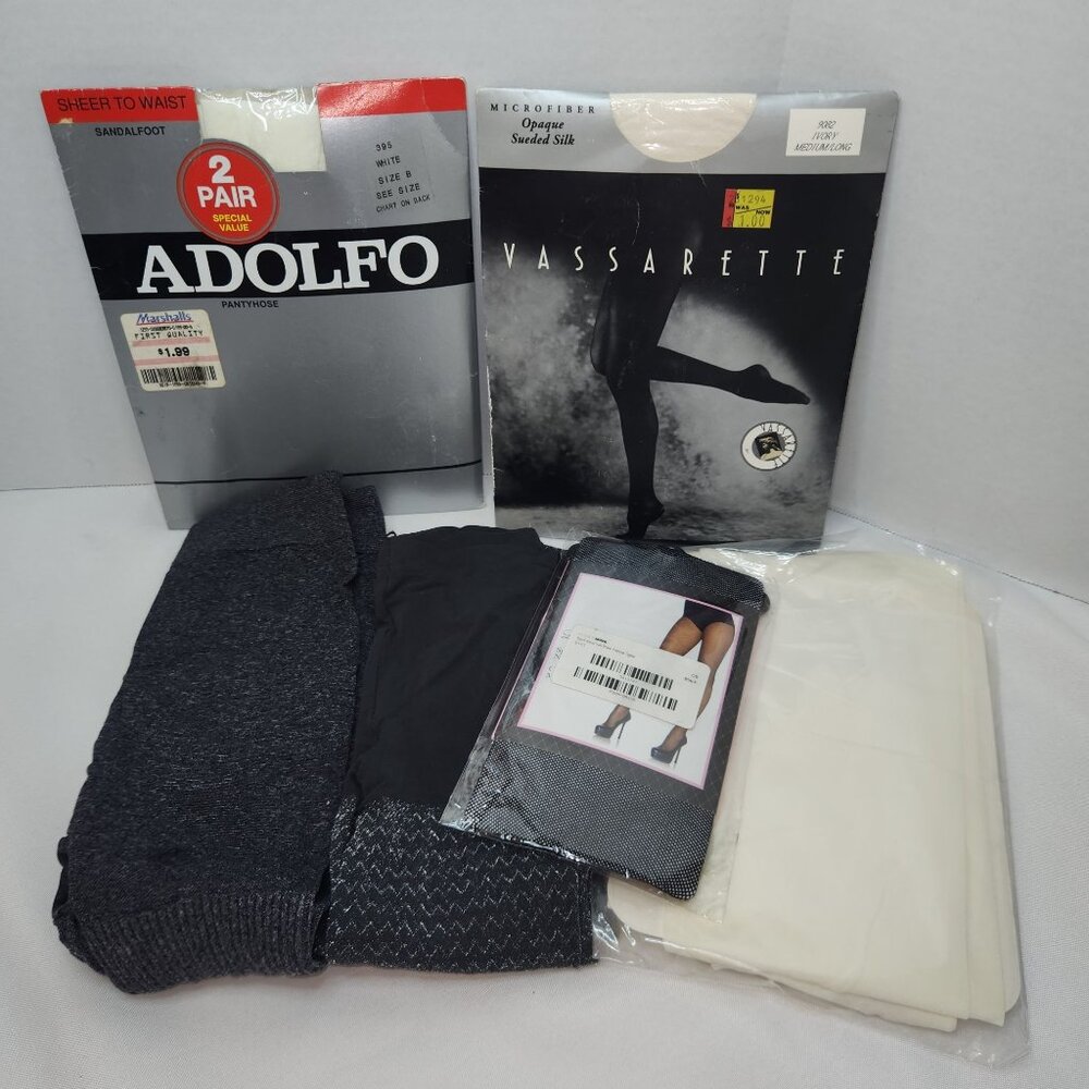 Pantyhose and Tights New Unused Colors Varies Medium Tall